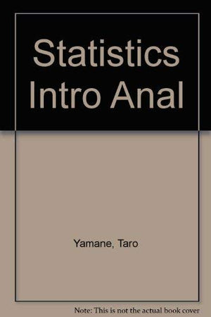 Statistics: An Introductory Analysis,Used