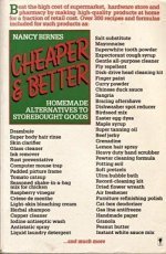 Cheaper And Better: Homemade Alternatives To Storebought Goods,New