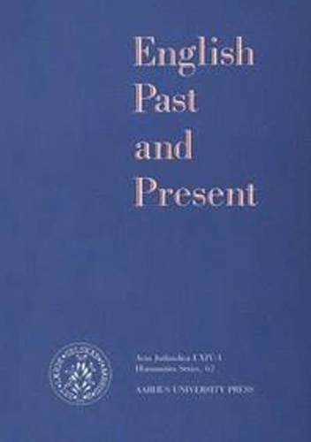 English Past and Present (ACTA Jutlandica),Used
