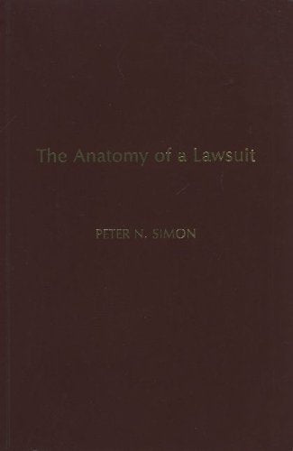 Anatomy of a Lawsuit,Used