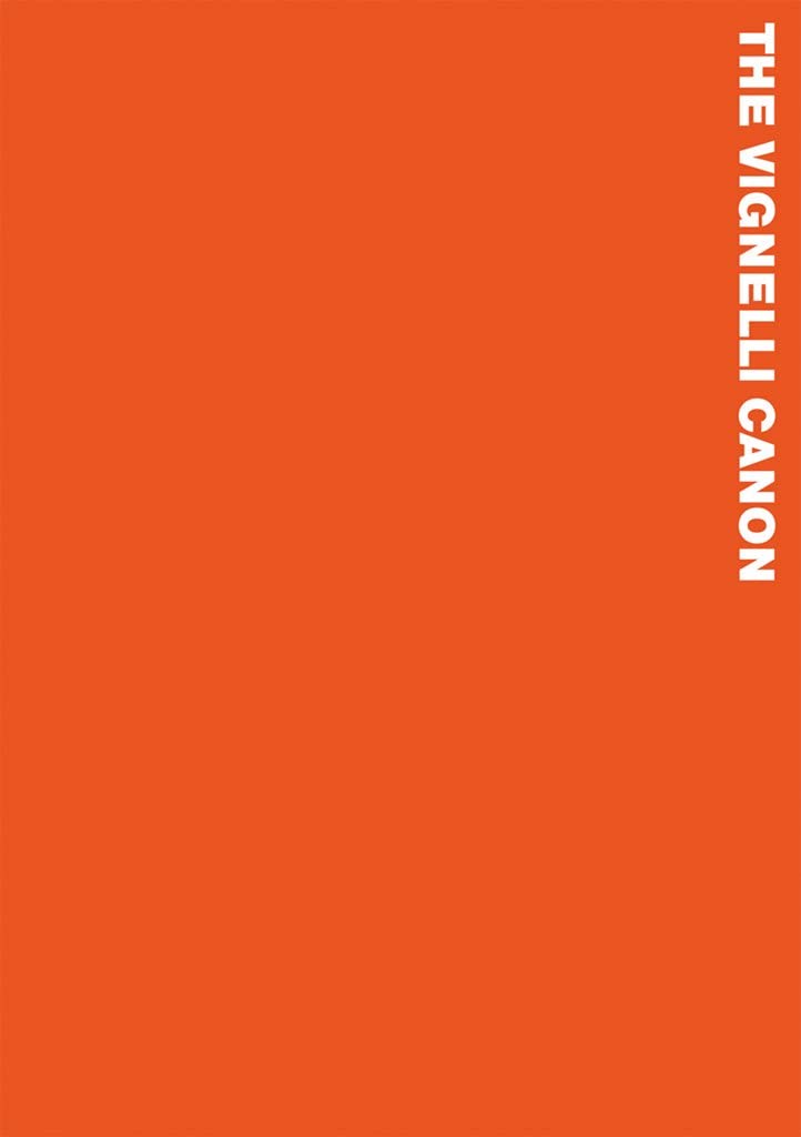 The Vignelli Canon,New