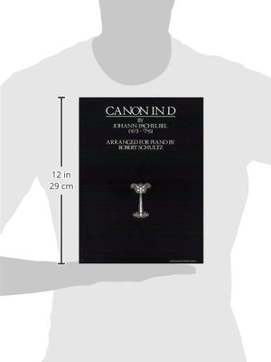 Canon in D: Advanced Piano Solo, Sheet,New