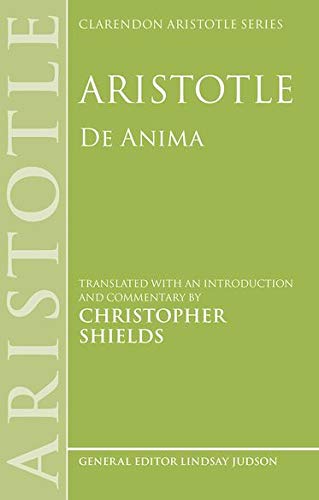 Aristotle: De Anima (Clarendon Aristotle Series),Used