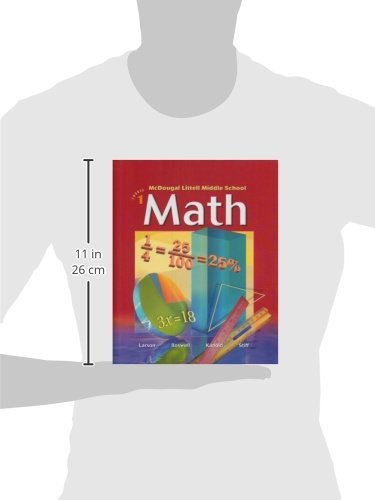 Mcdougal Littell Middle School Math, Course 1: Student Edition  2004 2004