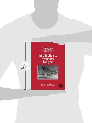 Introduction to Symmetry Analysis Paperback with CDROM (Cambridge Texts in Applied Mathematics, Series Number 29),Used