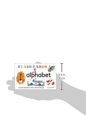 Alphabet  Flash Cards: 54 Word and Picture Cards, with Learning Tips,Used