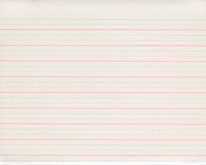 ZanerBloser Newsprint Handwriting Paper, Dotted Midline, Grade 2, 1/2