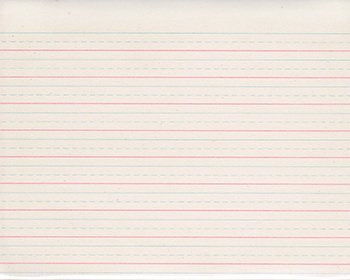 ZanerBloser Newsprint Handwriting Paper, Dotted Midline, Grade 2, 1/2