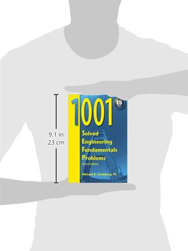 1001 Solved Engineering Fundamentals Problems, 3rd Ed,Used