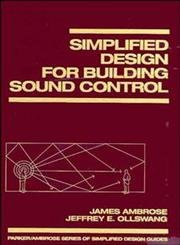 Simplified Design For Building Sound Control,Used