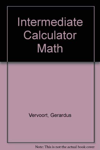 Intermediate Calculator Math,Used