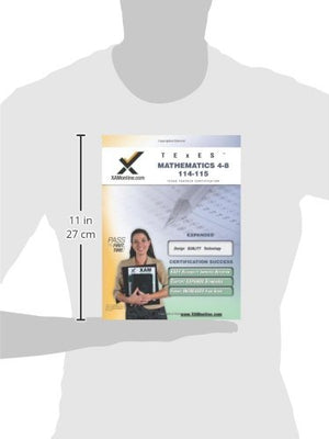 TExES Mathematics 48 115 Teacher Certification Test Prep Study Guide (XAM TEXES),Used