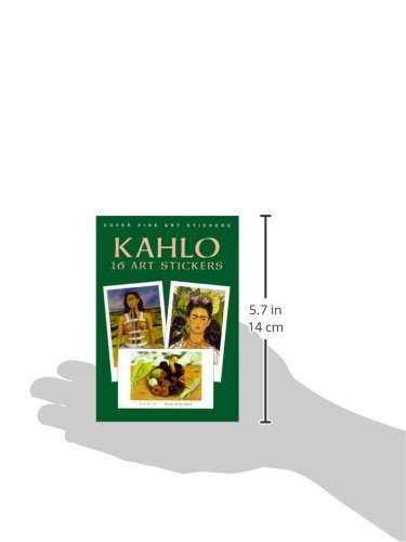 Kahlo: 16 Art Stickers (Dover Art Stickers),Used