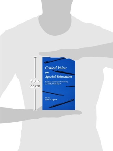 Critical Voices on Special Education: Problems and Progress Concerning the Mildly Handicapped,Used