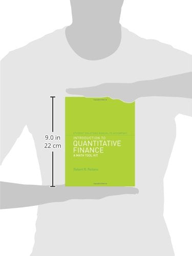 Introduction to Quantitative Finance: A Math Tool Kit,Used