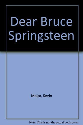 DEAR BRUCE SPRINGSTEEN,Used