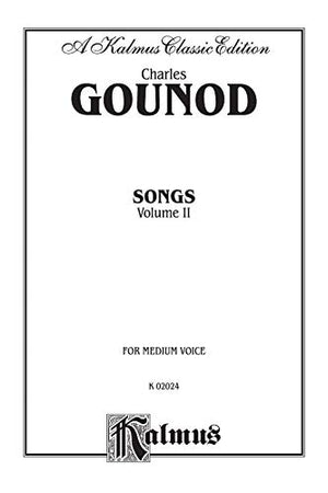 Songs, Vol 2: Medium Voice (French Language Edition) (Kalmus Edition, Vol 2) (French Edition),Used