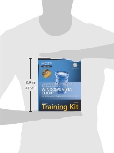 MCITP SelfPaced Training Kit (Exam 70623): Supporting and Troubleshooting Applications on a Windows Vista,Used