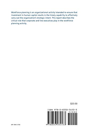 An Executive Perspective on Workforce Planning,Used