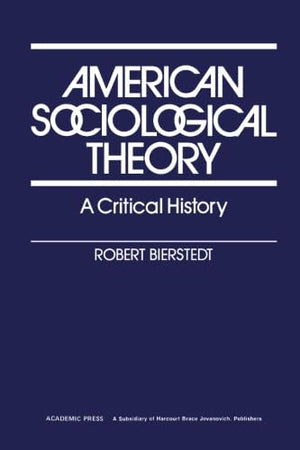 American Sociological Theory: A Critical History,Used