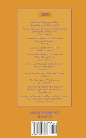 Pilgrims and Sacred Sites in China (Volume 15) (Studies on China),New