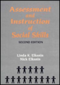 Assessment and Instruction of Social Skills,Used
