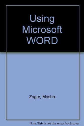 Using Microsoft Word,Used