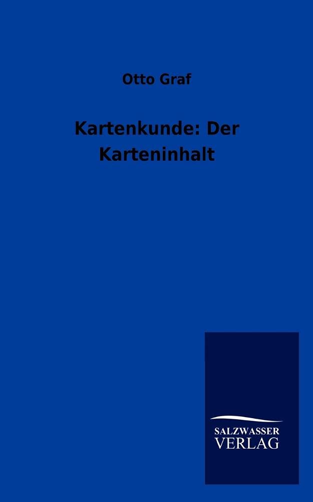 Kartenkunde: Der Karteninhalt (German Edition),Used