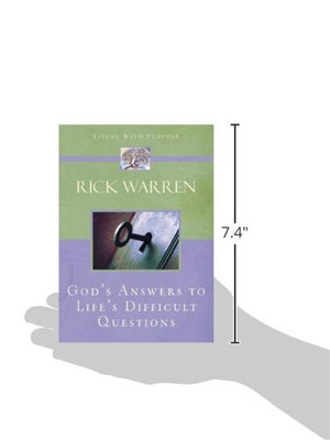 God'S Answers To Life'S Difficult Questions (Living With Purpose),New