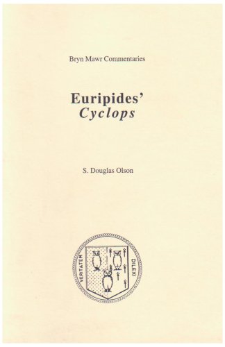 Cyclops (Bryn Mawr Commentaries, Greek) (Ancient Greek and English Edition),Used