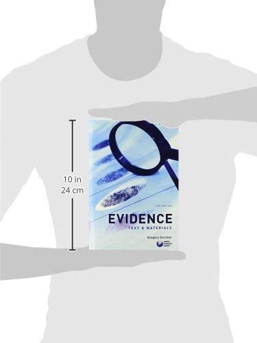 Evidence: Text & Materials,Used