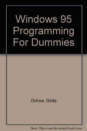 Windows 95 Programming for Dummies,Used