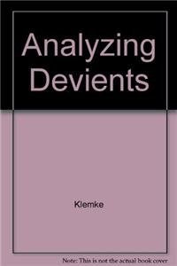 Analyzing Deviants and Deviant Behavior,Used