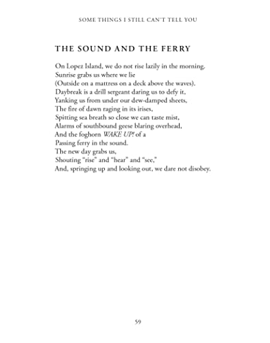 Some Things I Still Can't Tell You: Poems,New