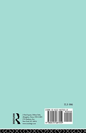 Homo Ludens Ils 86: A Study Of The Playelement In Culture (International Library Of Sociology),New