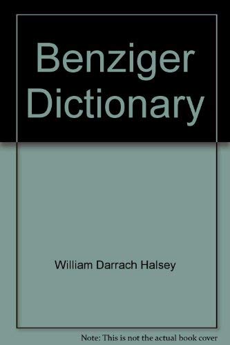 Benziger dictionary,Used