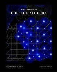 Swokowski's Fundamentals of College Algebra,Used