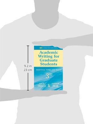 Academic Writing for Graduate Students: Essential Tasks and Skills (Michigan Series In English For Academic & Professional Purpo,Used