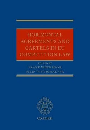 Horizontal Agreements and Cartels in EU Competition Law,Used