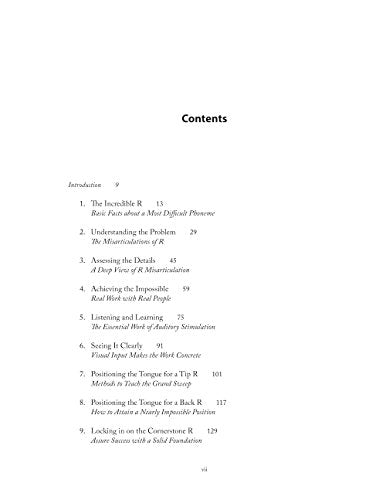 Successful R Therapy: Fixing The Hardest Sound In The World,Used