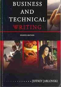 Business and Technical Writing,Used
