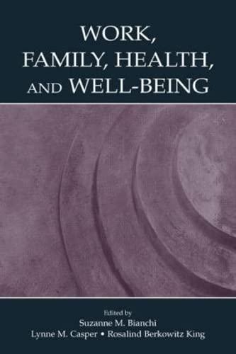 Work, Family, Health, and WellBeing,Used