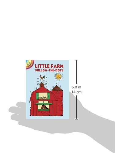 Little Farm FollowtheDots (Dover Little Activity Books: Animals),Used