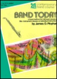 Band Today, Part 2: Eflat Alto Clarinet (Eflat Clarinet) (Contemporary Band Course, Part 2),Used