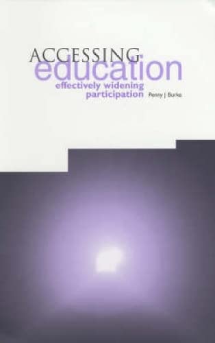 Accessing Education: Effectively Widening Participation,Used