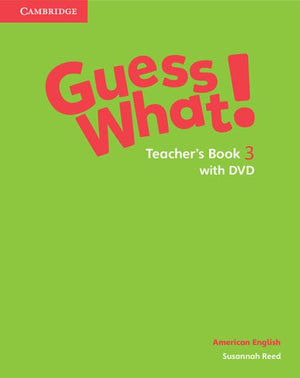 Guess What! American English Level 3 Teacher's Book with DVD,Used