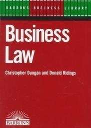 Business Law (Barron's Business Library Series),Used