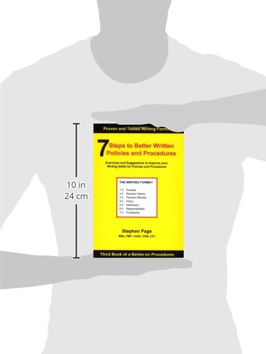 7 Steps To Better Written Policies And Procedures