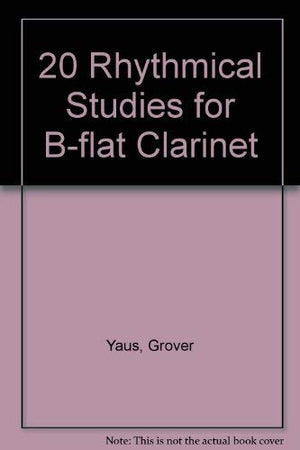 20 Rhythmical Studies: Bflat Clarinet,Used