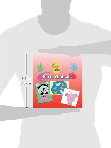 Cut and Paste Farm Animals (Cut, Paste, and Create),Used